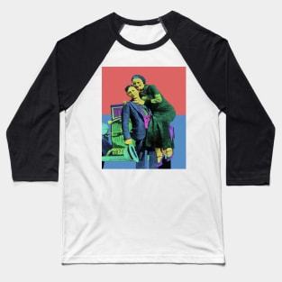 Bonnie and Clyde Pop Art Baseball T-Shirt